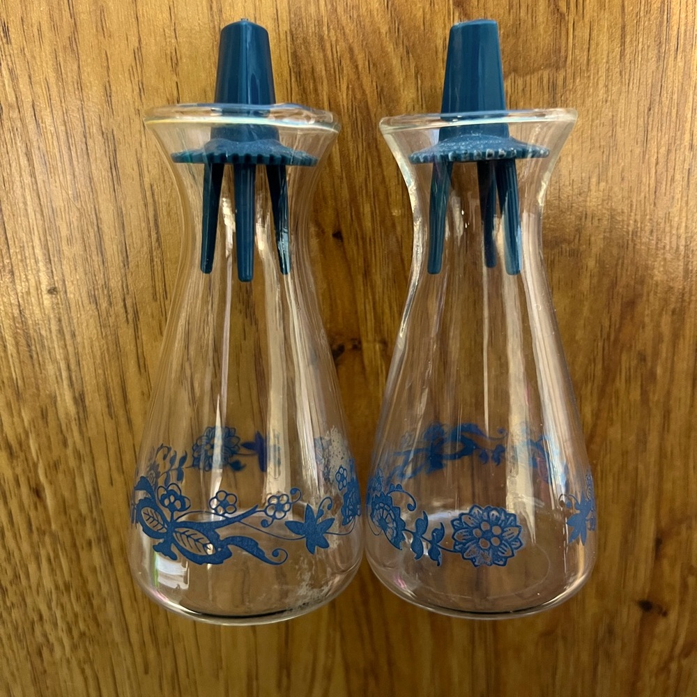 Vintage Pyrex Oil and Vinegar Cruets